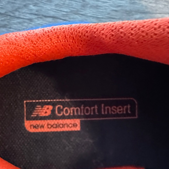 New Balance Black and Orange Running Shoes - Picture 5 of 7